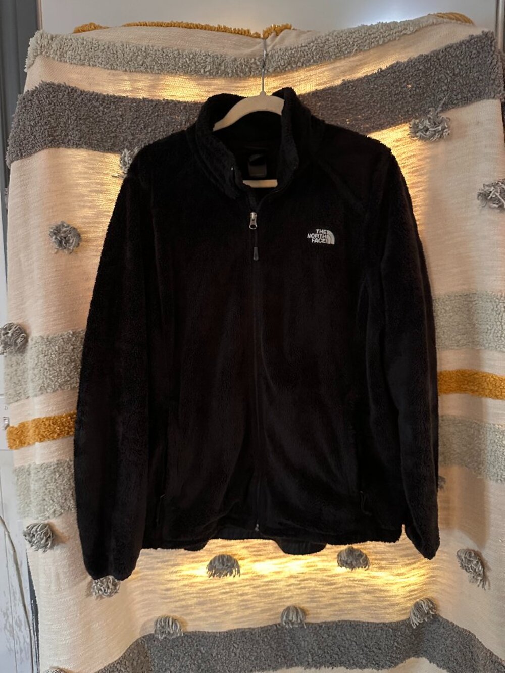 The North Face Osito Full-Zip Fleece Jacket - Black Women's XL
